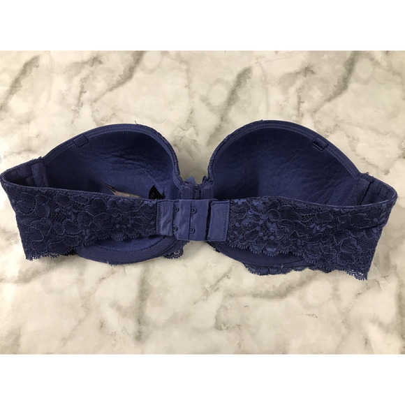 Victoria's Secret Dream Angels Multi-Way Women 32C BLUE Nude Strapless Bra - Picture 5 of 7